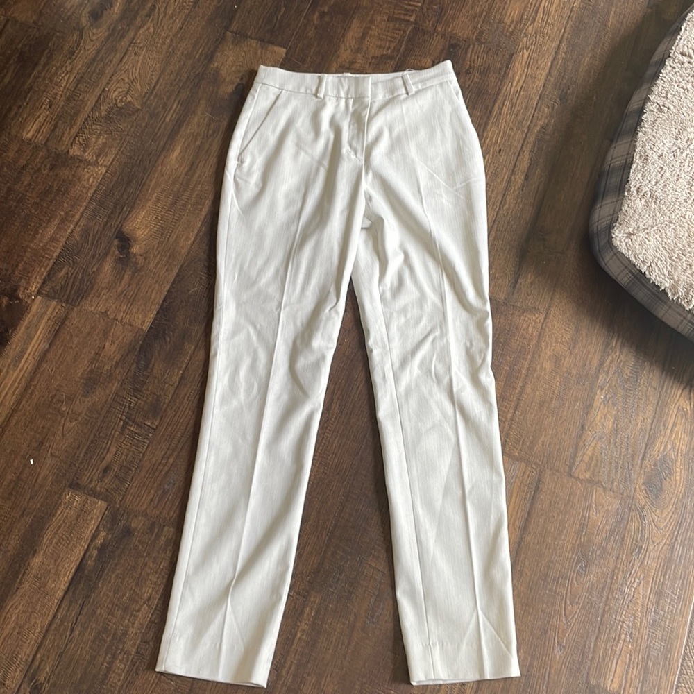 White dress pants